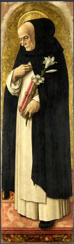 欧洲12-19世纪油画四_CRIVELLI, Carlo - Saint Dominic